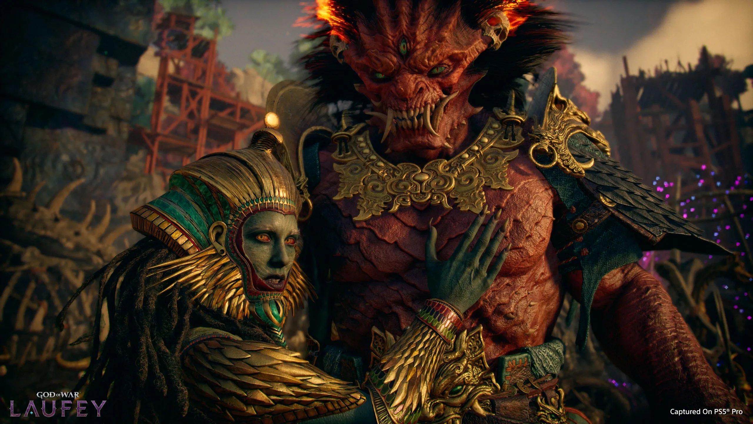 God of War Laufey - realm enemies