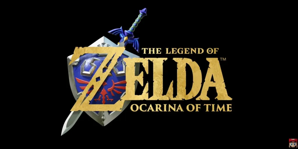 The Legend of Zelda Ocarina of Time key art